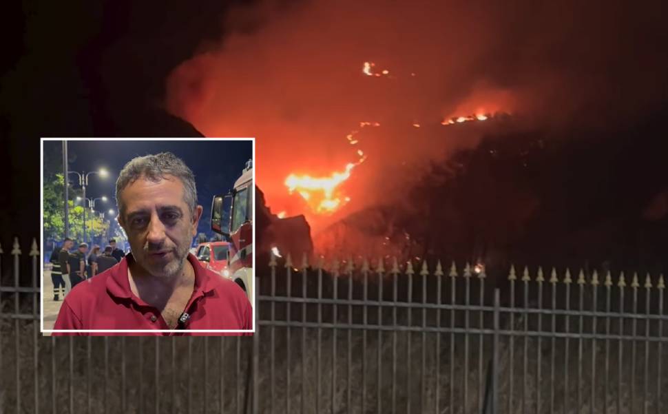 Incendio a Cassano Ionio, 2 fronti ancora attivi. Iacobini: "La situazione resta critica" 94 iacobini incendio cassano ionio