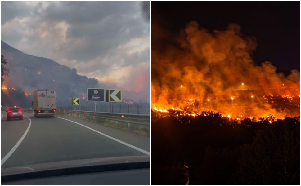Incendi: 2 roghi devastano il Cosentino, canadair in azione a Tortora e fiamme a Paola 53 incendio paola