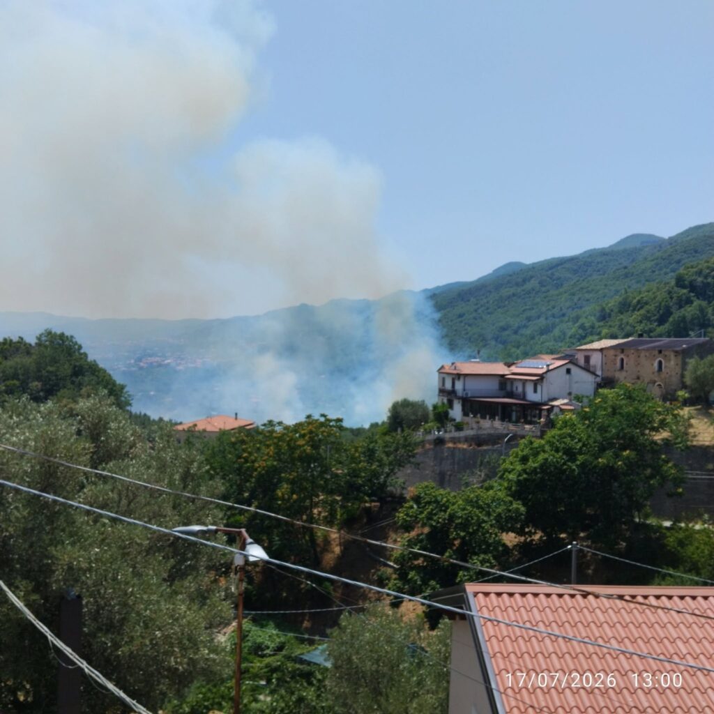 Paura a Rende, vasto incendio sulle colline di Nogiano: soccorsi al lavoro senza sosta 52 incendio-rende-nogiano-2