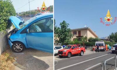 incidente catanzaro donna estratta lamiere vigili fuoco 01