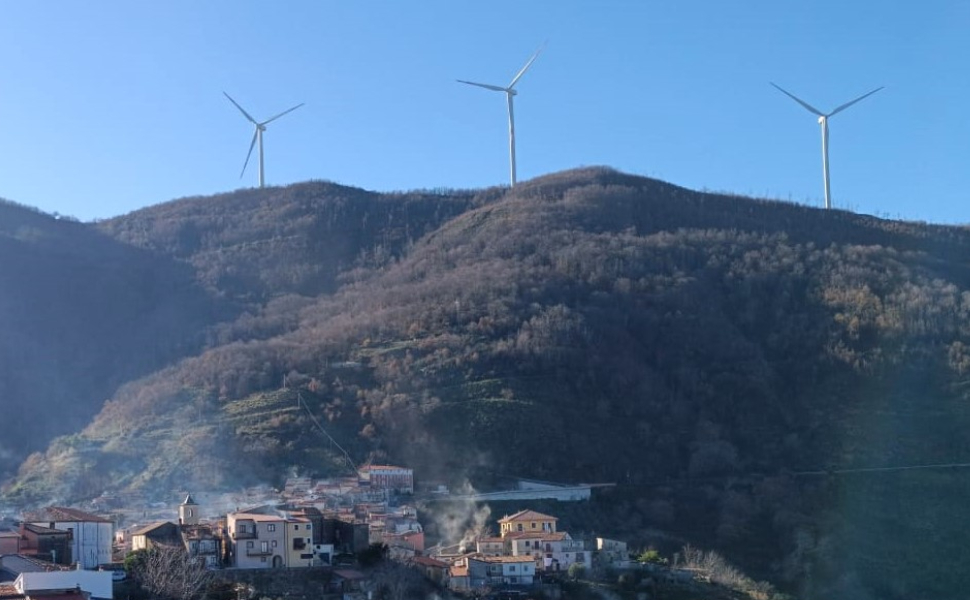 Grave incidente sul lavoro a Mongrassano, coinvolto un operaio addetto alla manutenzione del parco eolico 52 parco eolico mongrassano