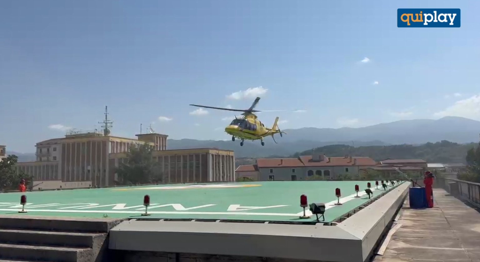 Cosenza: elisoccorso all'Annunziata, dopo 30 anni torna operativa la piazzola 71 Cosenza: elisoccorso all'Annunziata, dopo 30 anni torna operativa la piazzola