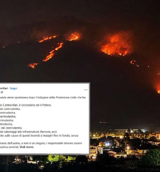 post FdI Castrovillari incendi 02