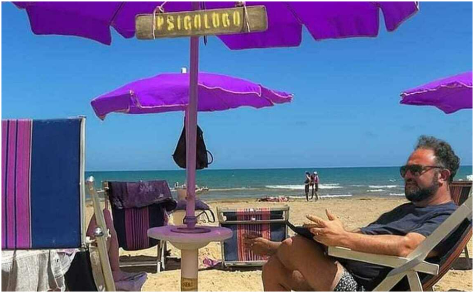 Lo psicologo in spiaggia arriva in Calabria: parte il tour in 10 tappe tra ascolto e benessere 203 psicologo-spiaggia-calabria-terapia