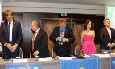 rotary club rende passaggio consegne tucci