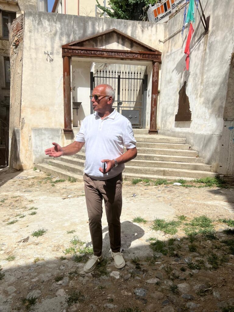 Cosenza, Conservatorio nell'ex istituto Canossiano. Caruso: «Nuova vita nel Rione Massa» 54 sopralluogo per Canossiano 2