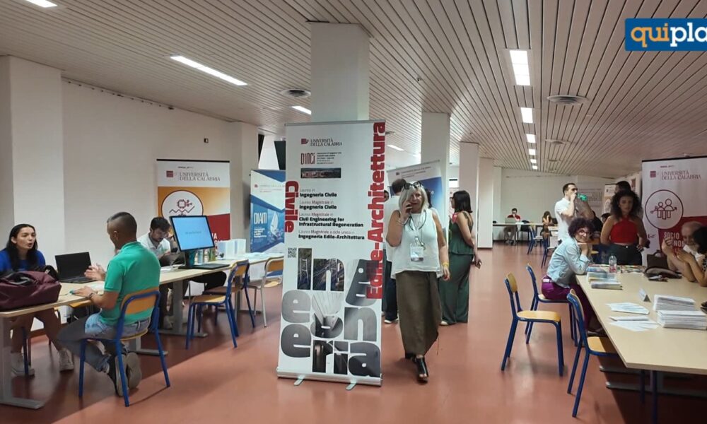Università della Calabria: iscrizioni aperte, fase 2 fino al 22 luglio per i corsi di laurea triennali