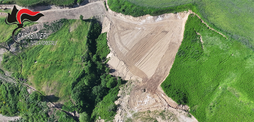 Sbancamenti illegali e rischio frane: il grande scempio ambientale scoperto a Monteporo 52 vibo sbancamenti illegali