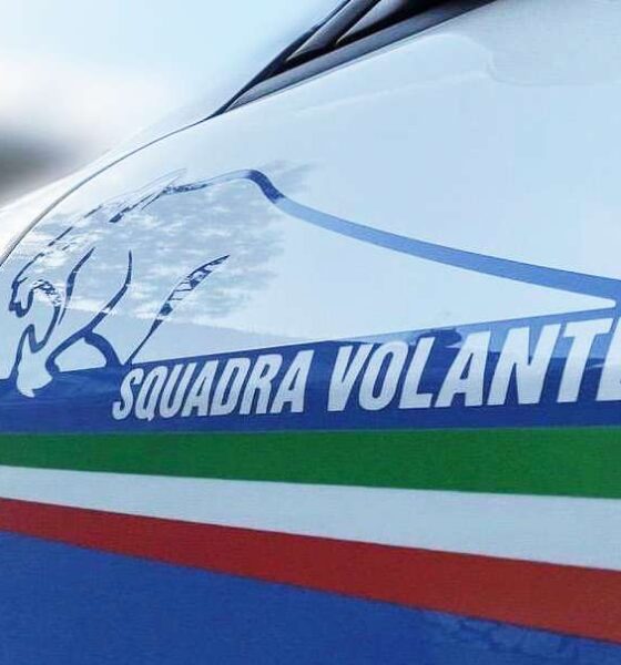 volante polizia - hashish arresto a Roma
