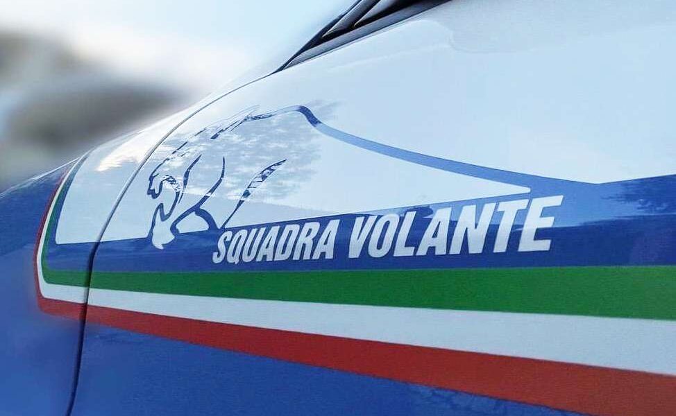 volante polizia - hashish arresto a Roma