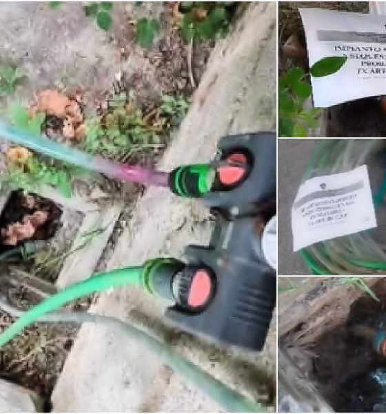 Amantea, tolleranza zero per furti d'acqua e rifiuti abbandonati: pioggia di denunce della Polizia Locale 56 Amantea pugno duro furti d'acqua rifiuti