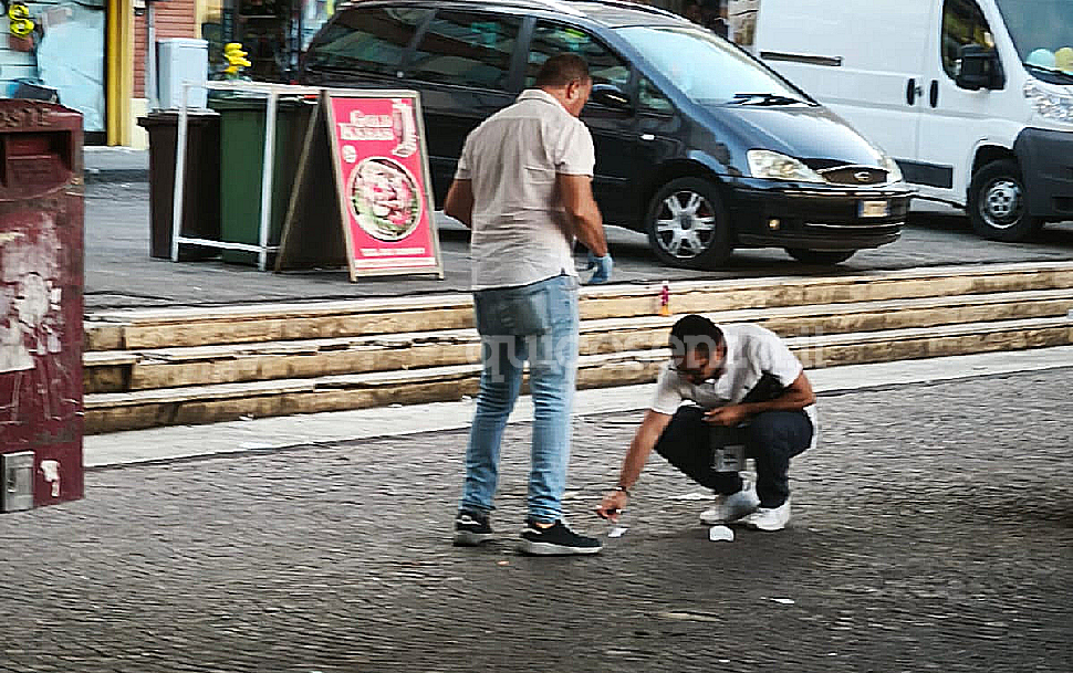 Autostazione Cosenza 18enne ferito rilievi scientifica