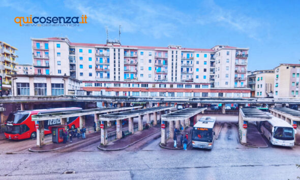 Autostazione di Cosenza aggressione
