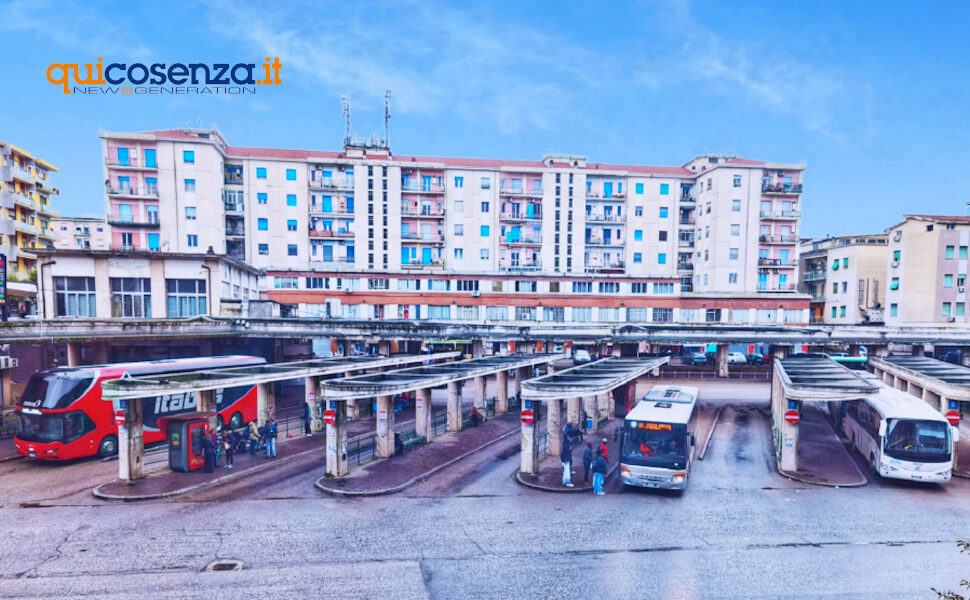 Autostazione di Cosenza aggressione