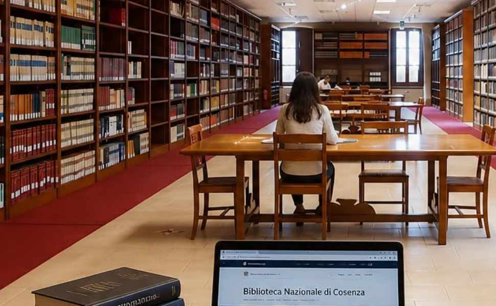 Nuova guida per la Biblioteca Nazionale di Cosenza: Emanuela Bottalico alla direzione dell'istituto 53 Biblioteca nazionale di Cosenza 02