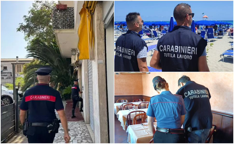 Blitz carabinieri strutture ricettive