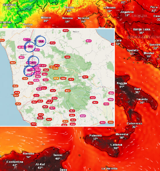 Caldo infernale Cosenza