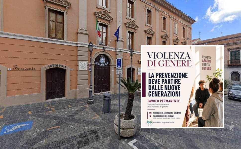 Corigliano Rossano, il Comune rilancia il Tavolo permanente sulla violenza di genere: «Sì alla prevenzione» 94 tavolo permanente_violenza di genere