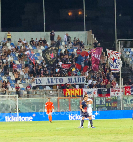 Coppa Italia, al Cosenza Calcio il derby contro il Crotone: 2 a 0 firmato nella ripresa da Achour e Pozzi 56 Crotone Cosenza Calcio OK_01