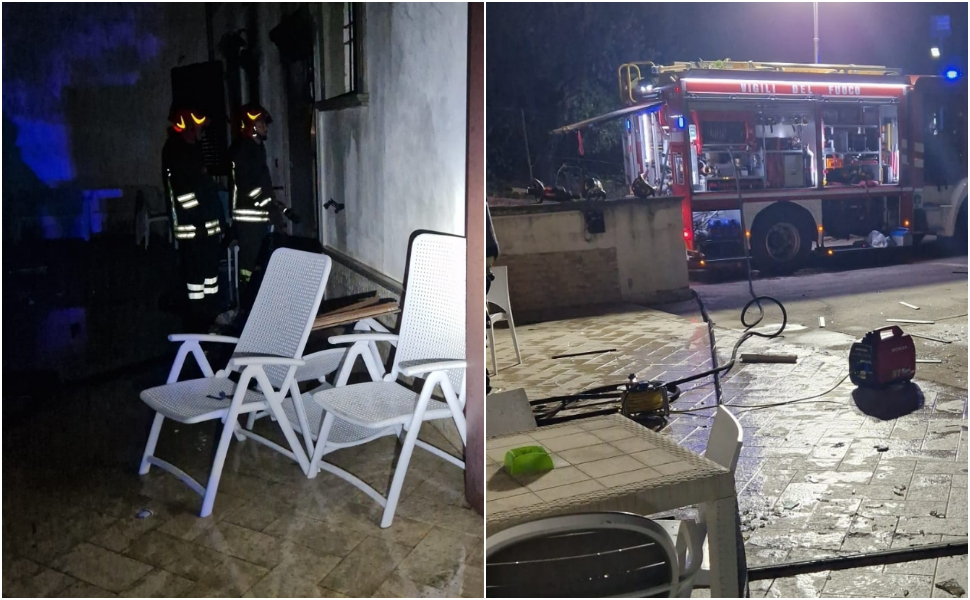 Esplode bombola B&B feriti