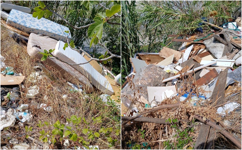 Orsomarso, ancora degrado sul fiume Lao: materassi e rifiuti nell'area protetta 89 Fiume-Lao-materassi-rifiuti-Orsomarso