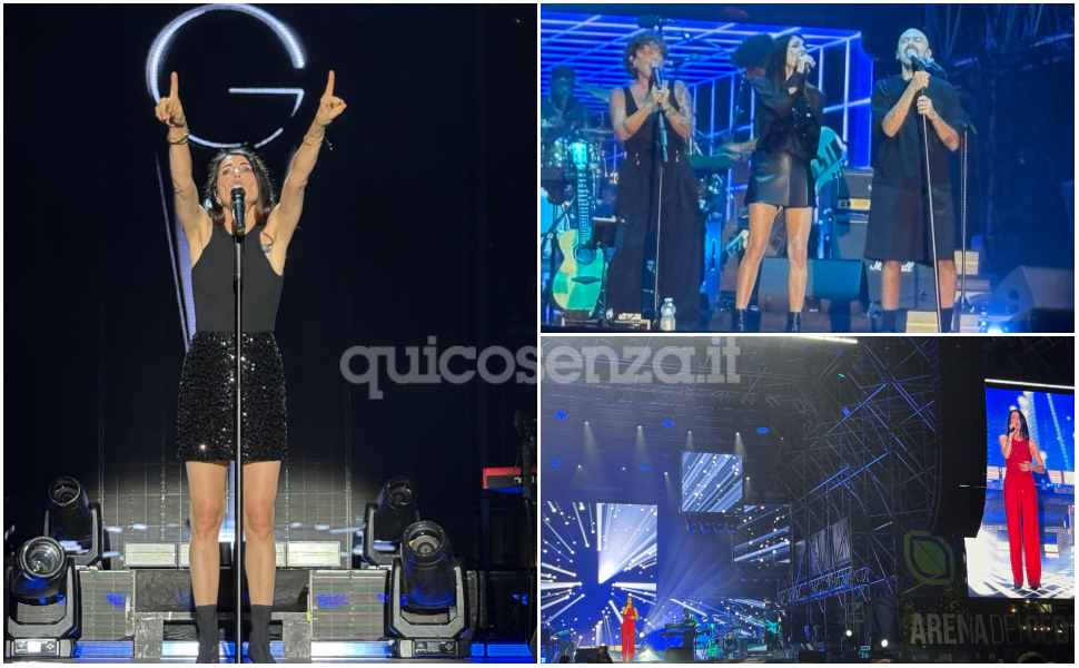Voce, brividi e grandi emozioni: Giorgia battezza l'Arena dei Cedri tra applausi e standing ovation 54 Giorgia Arena dei Cedri 4