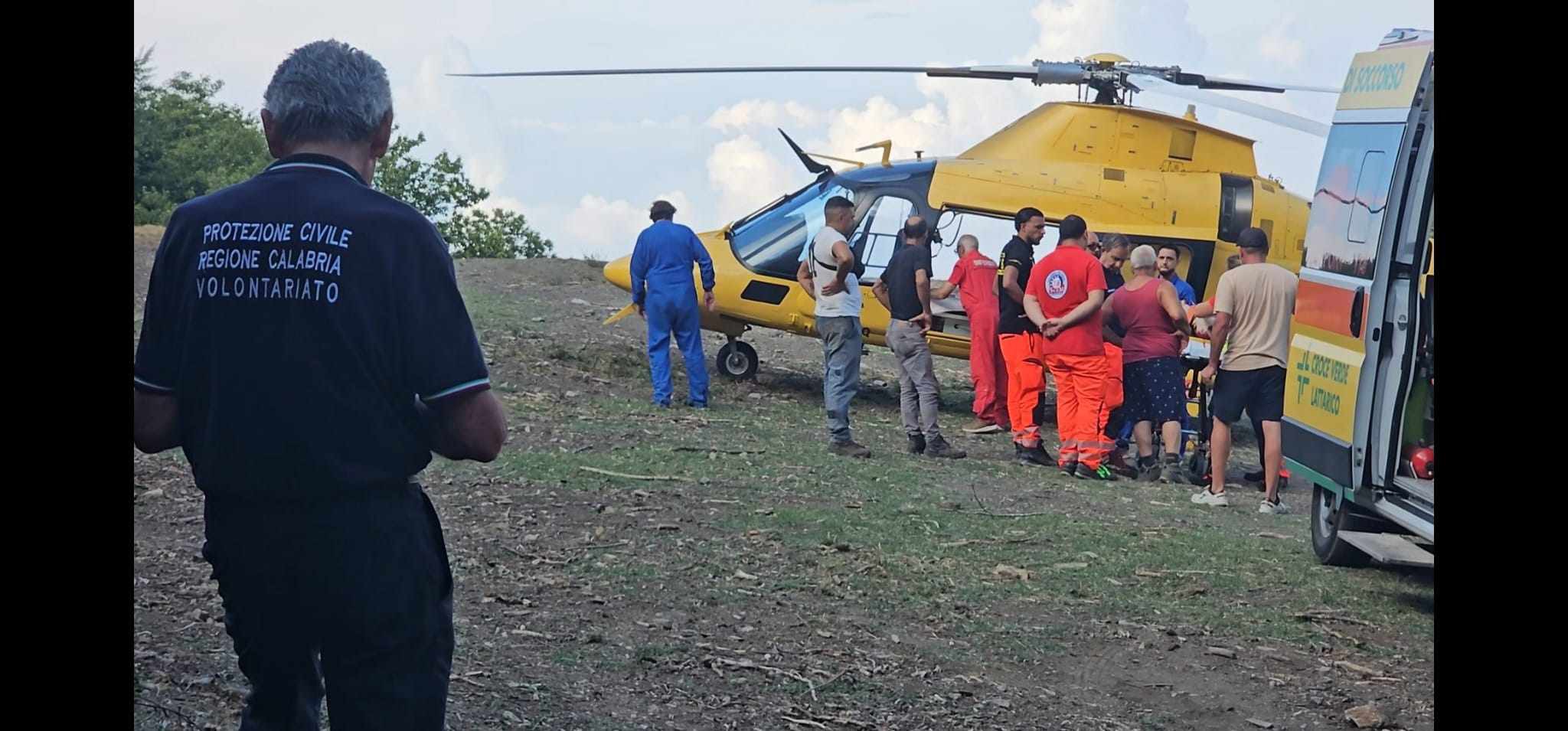 Paura nel bosco: 70enne si infortuna durante un’escursione, scatta il soccorso d’urgenza a Montalto Uffugo 51 IMG 9405