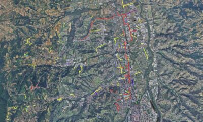 Mappa viaria strade Rende