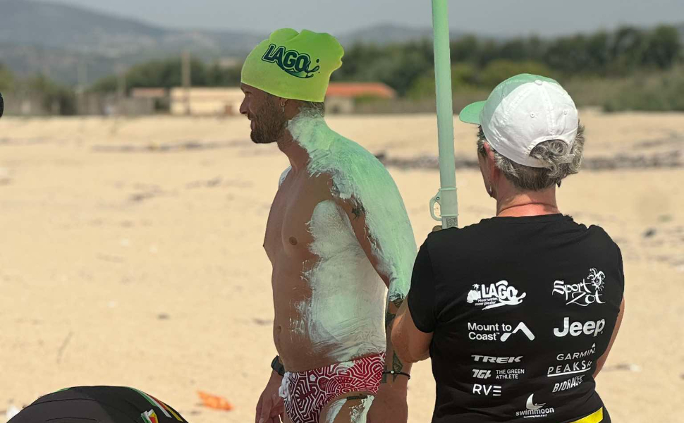 Matthieu Bonne sfida il record mondiale per salvare il mare: 161 chilometri a nuoto nel Tirreno 52 Matthieu Bonne 02