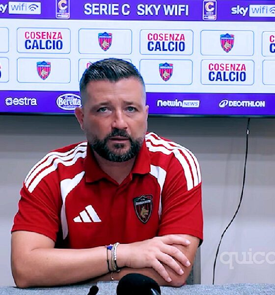 Mister Coppitelli Cosenza Calcio