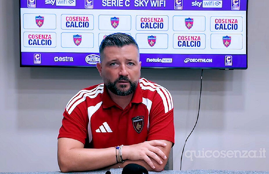 Mister Coppitelli Cosenza Calcio