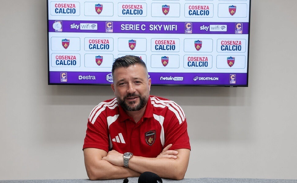 Mister Federico Coppitelli Allenatore Cosenza Calcio