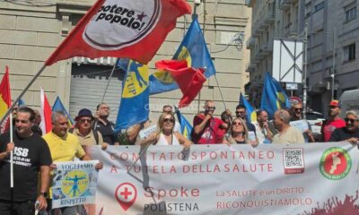 Operatori 118 protesta catanzaro prefettura 01
