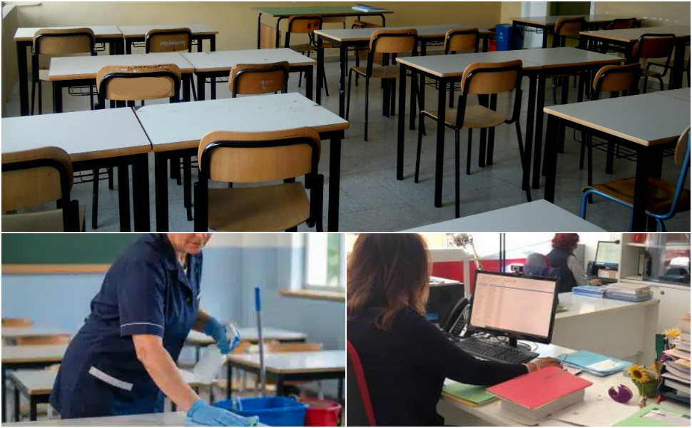 Scuola, in Calabria assunti solo 159 ATA su 449 posti vacanti: UIL «6 precari su 10 restano fuori dal ruolo» 194 Personale ATA SCUOLA