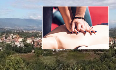 Piane Crati giovane salta 65enne colpito da infarto
