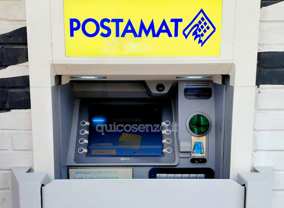 Temperature roventi, il Postamat di Altomonte va in protezione per il calore e "macchia" 140mila euro 51 Postamat Altomonte
