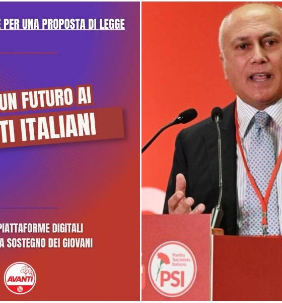 Raccolta firme Avanti PSI Caruso