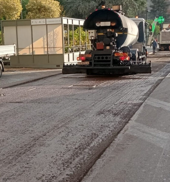 Rende lavori di bitumazione strade