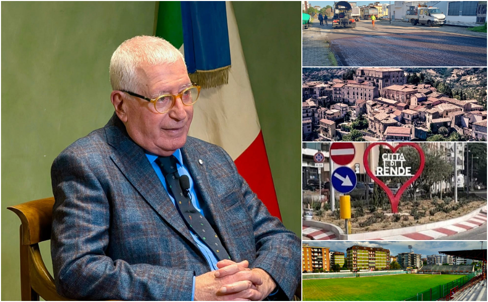 Rende: strade, cantieri a Roges, stadio e borgo antico: l'Amministrazione di Principe presenta i risultati di un anno 51 Rende amministrazione Sandro principe