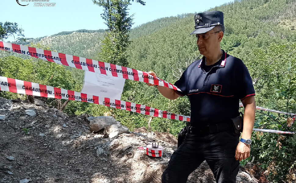 Sequestro acquaformosa lega tagliata illegalmente parco del Pollino