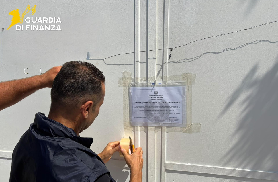 Sequestro discoteca Alto tirreno Cosentino