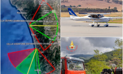 Ultraleggero disperso nel Cosentino: due persone a bordo, scattano le ricerche a Fuscaldo 60 Ultraleggero scomparso Tirreno Cosentino ricerche