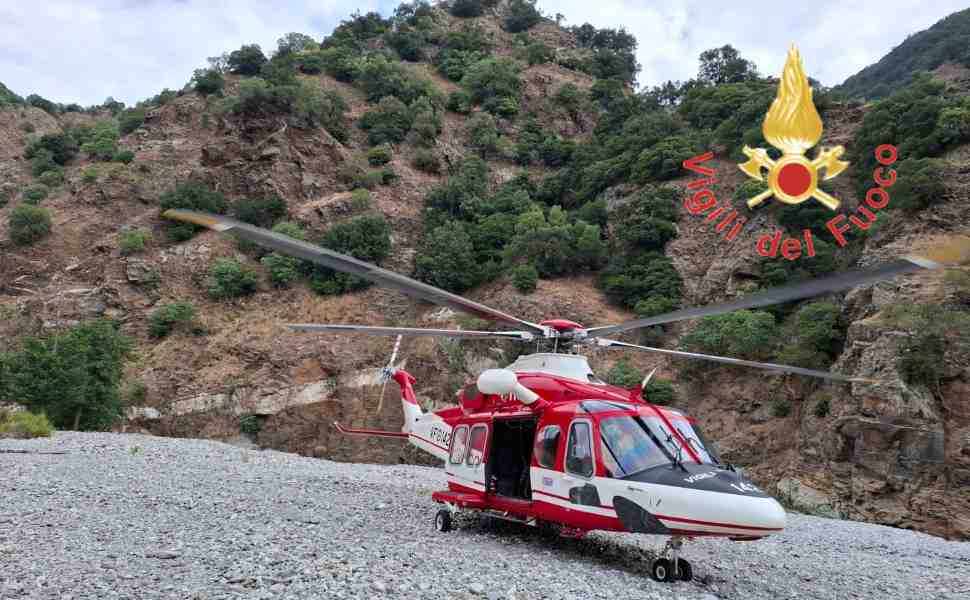 Vigili del fuoco elicottero