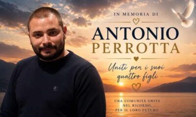 antonio perrotta raccolta fondi figli