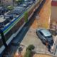 auto passaggio a livello montapaone treno