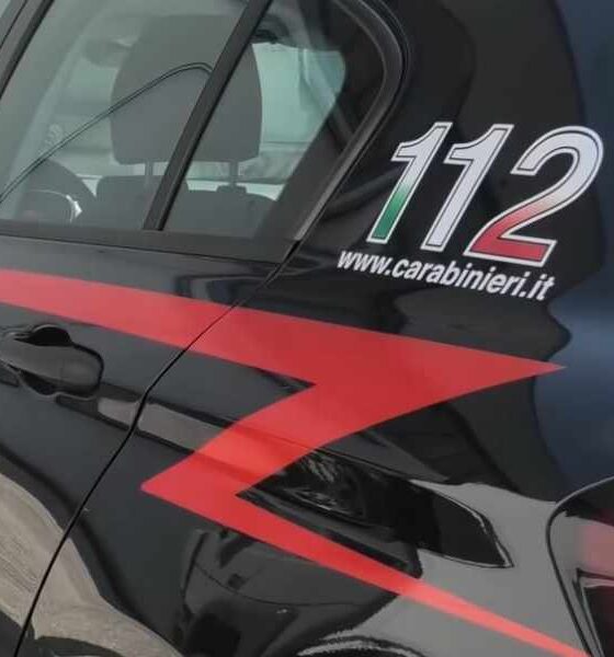 Tragedia sul lavoro: muore meccanico di 31 anni, schiacciato da un’auto in officina 56 carabinieri officina meccanico deceduto cinquefrondi 01