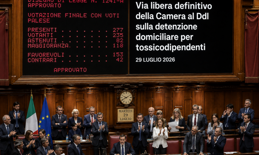 L’Intervista. Domiciliari per detenuti tossicodipendenti: come funzionerà il nuovo sistema