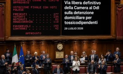 L’Intervista. Domiciliari per detenuti tossicodipendenti: come funzionerà il nuovo sistema - VIDEO 51 L’Intervista. Domiciliari per detenuti tossicodipendenti: come funzionerà il nuovo sistema