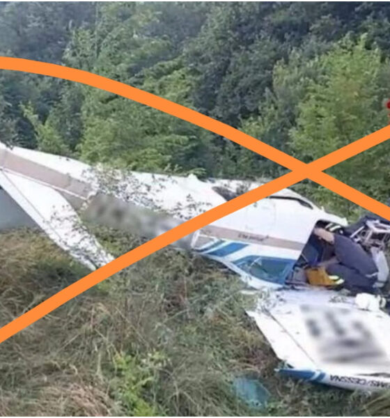 Ultraleggero precipitato a Fuscaldo, è allarme per le foto fake: «Non mostrano la realtà dell'incidente» 56 foto-fake-ultraleggero-fuscaldo-vigili-del-fuoco
