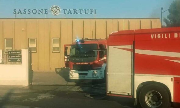 incendio sassone tartufi montegiordano